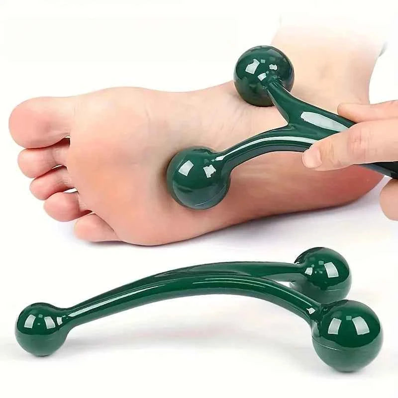 Manual Ergonomic Massager – Portable Handheld Tool