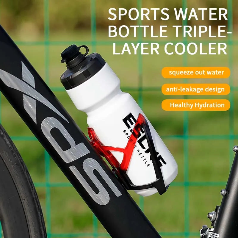 720ML Big Capacity Water Bottle Portable Road Bicycle Bottle Food Grade PP5 Cycling Drinking Bottle Sports Camping Bottle