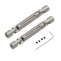 Metal chassis pull rod shock absorber transmission shaft 370 gearbox assembly For MN82 LC79 82S 82Por 1/12 RC Car Upgrade Parts