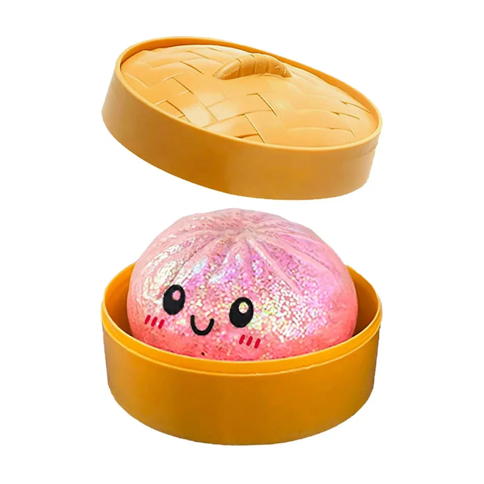 Dumpling Squishy Mysteries Dumplings Stress Relief Fidget Toys Home Office Desk Accessories Party Gift Mystery Dumpling Squishy