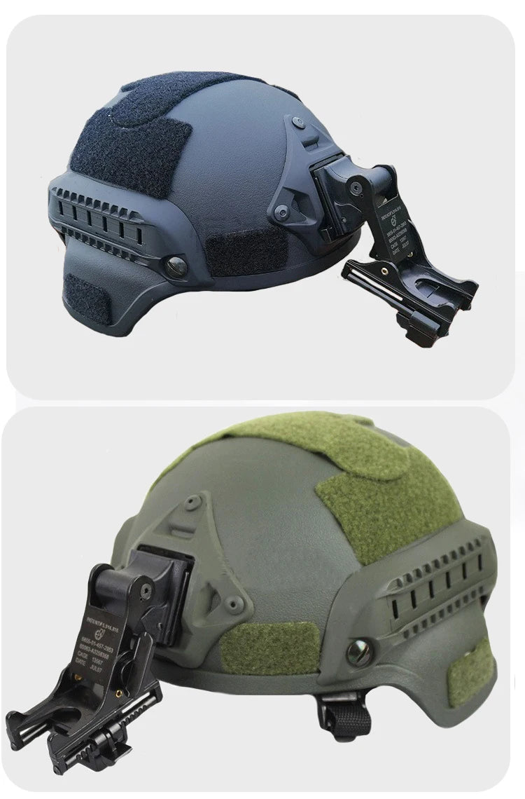 FAST MICH2000 Quick Installation Kit Tactical Helmet Night Vision Mirror Protective Helmet Accessories Rhino NVG PVS-7 PVS14
