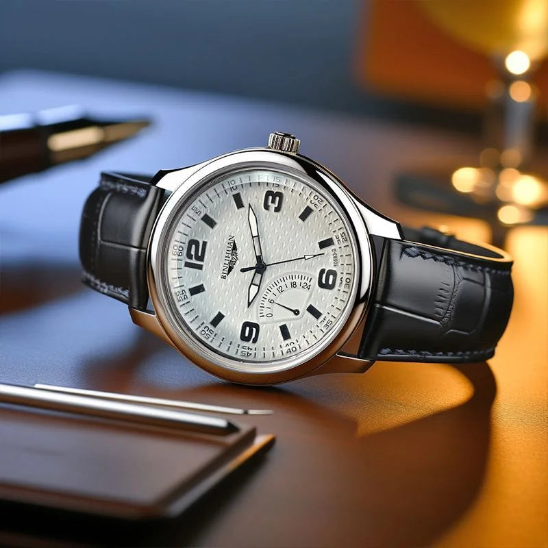 Top Brand Man Wristwatch 2025 New Luxury Business Waterproof Men Watch For Men Quartz Clock Leather Men's Watches reloj Handsome