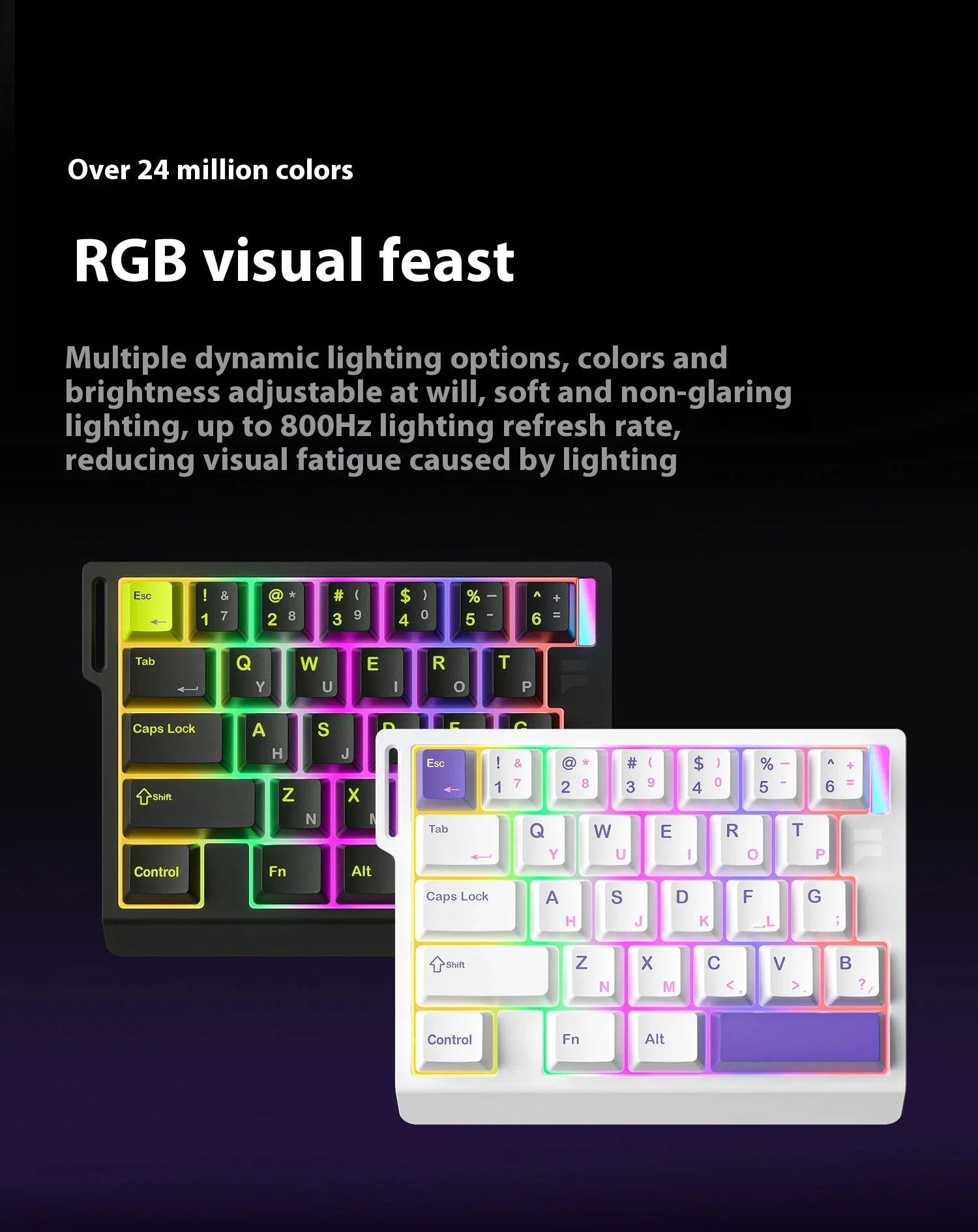 FURYCUBE M30 HE Hall Effect Gaming Keyboard Mini Keypad RT0.01mm 0.1ms Latency Support SOCD MT Valorant FPS Wired Game Keyboard