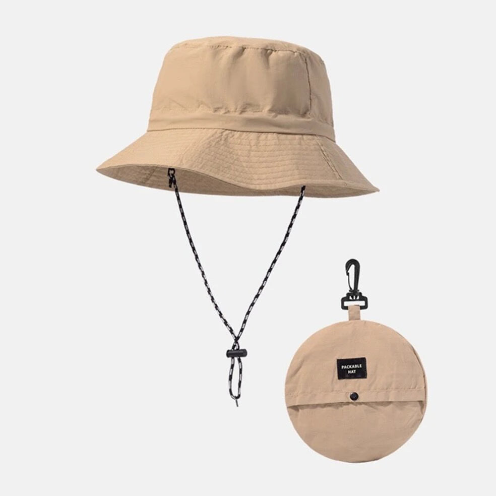 Quick Drying Fisherman Caps Women Men Summer Outdoor Beach Panama Hats Waterproof Camping Hiking Foldable Bob Bucket Sunhats