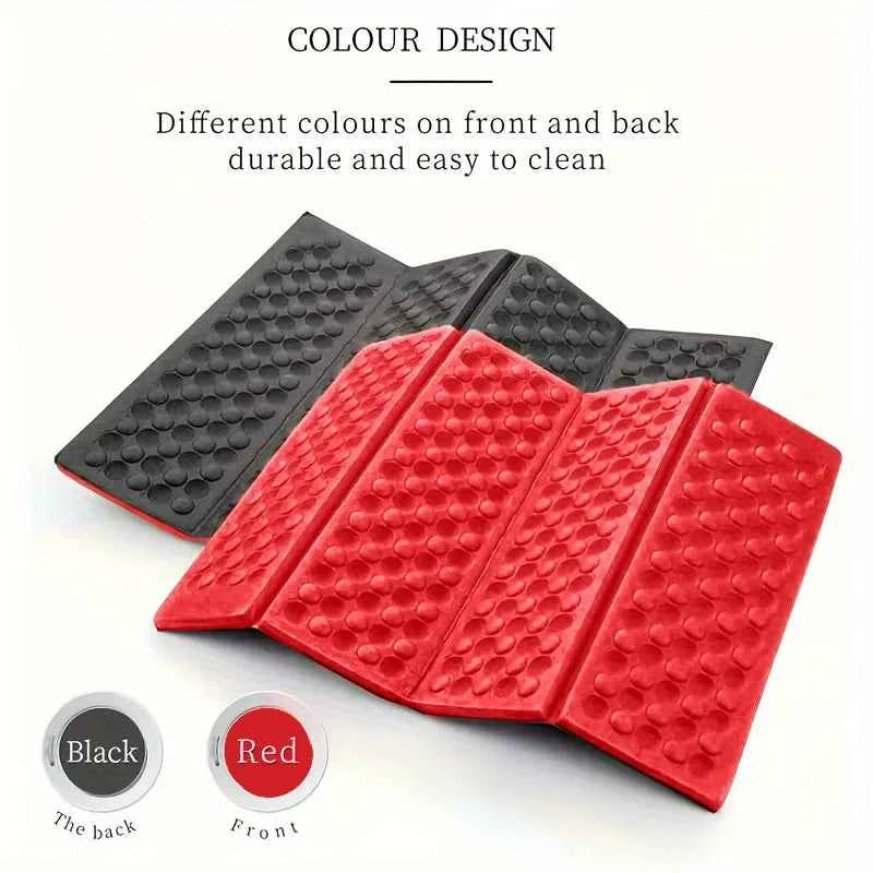 Honeycomb Massage Mat Fold XPE Cushion Outdoor Hiking Camping Training Park Foldable Pillow Picnic Sitting Moisture-proof Pad