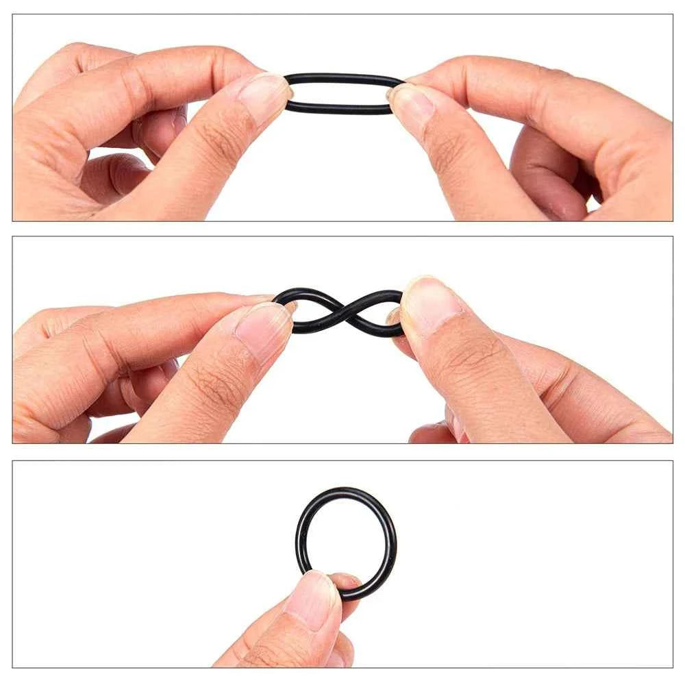 419/225PCS Set Universal O-Ring Assortment 32 Size Nitrile Rubber Ring Seal O Ring Gasket for Plumbing Automotive Faucet Repair