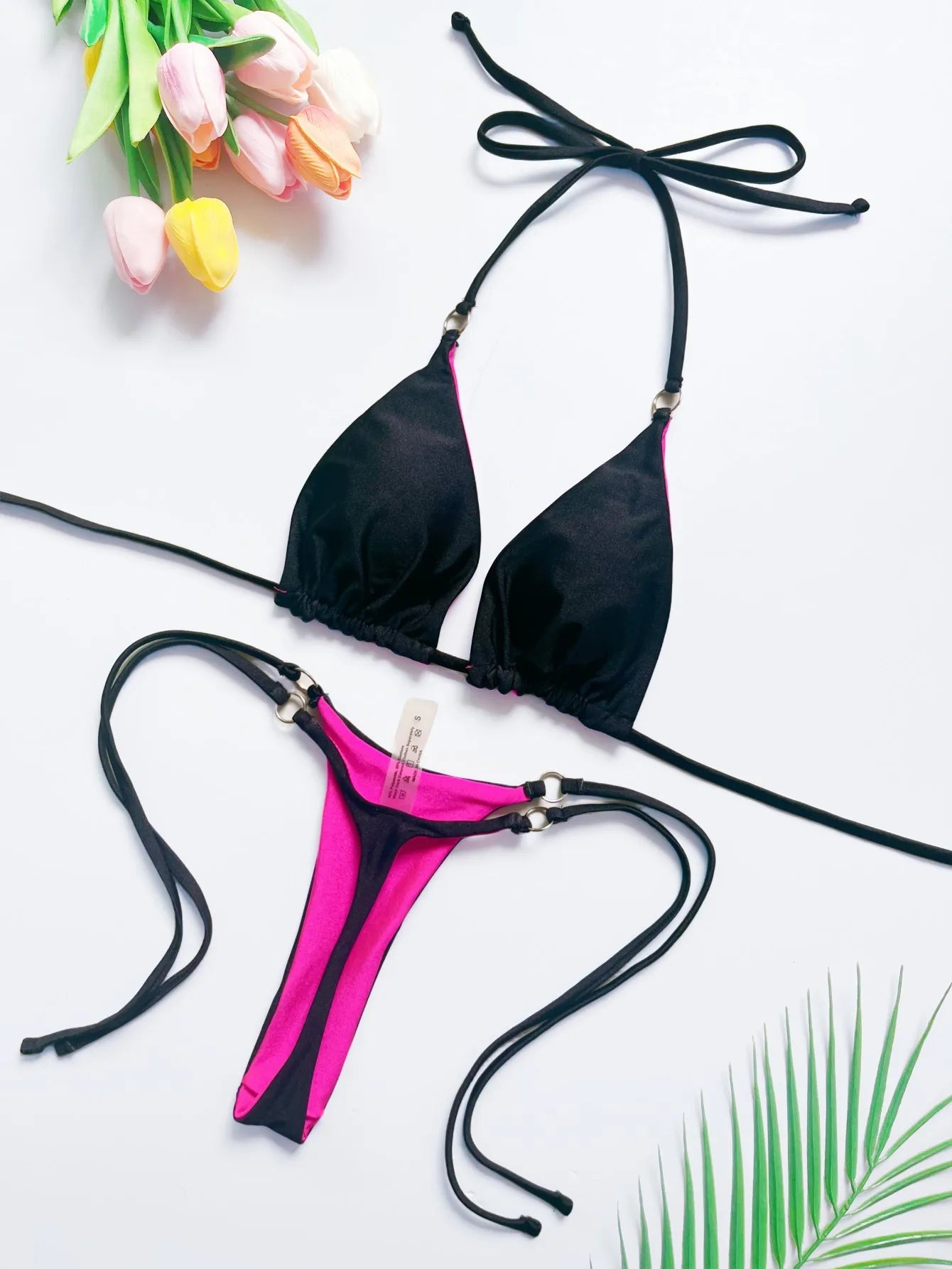 RUOTONSEPT 2026 New Sexy SolidBandage Bikini Set Women's Swimsuit Two-piece Triangle Swimwear Bathing Suit Brazilian Biquinis