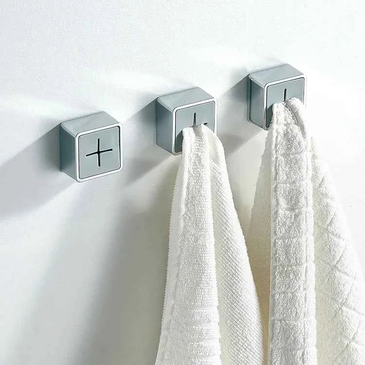Towel Plug Holder Self Adhesive Wall Mounted Bathroom Hook Storage Rack Waterproof Kitchen Rag Dishcloth Clip Organizer Hooks