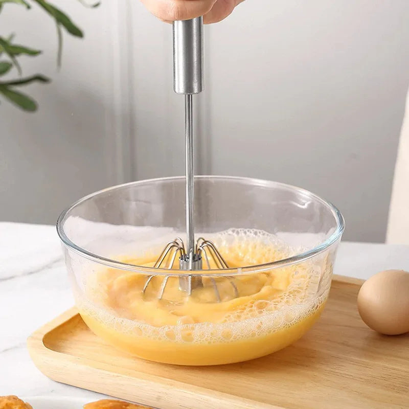 Semi Automatic Egg Beater, Rotating Cream Mixer, Household Manual Egg Beater, Baking Tool, Kitchen Tools