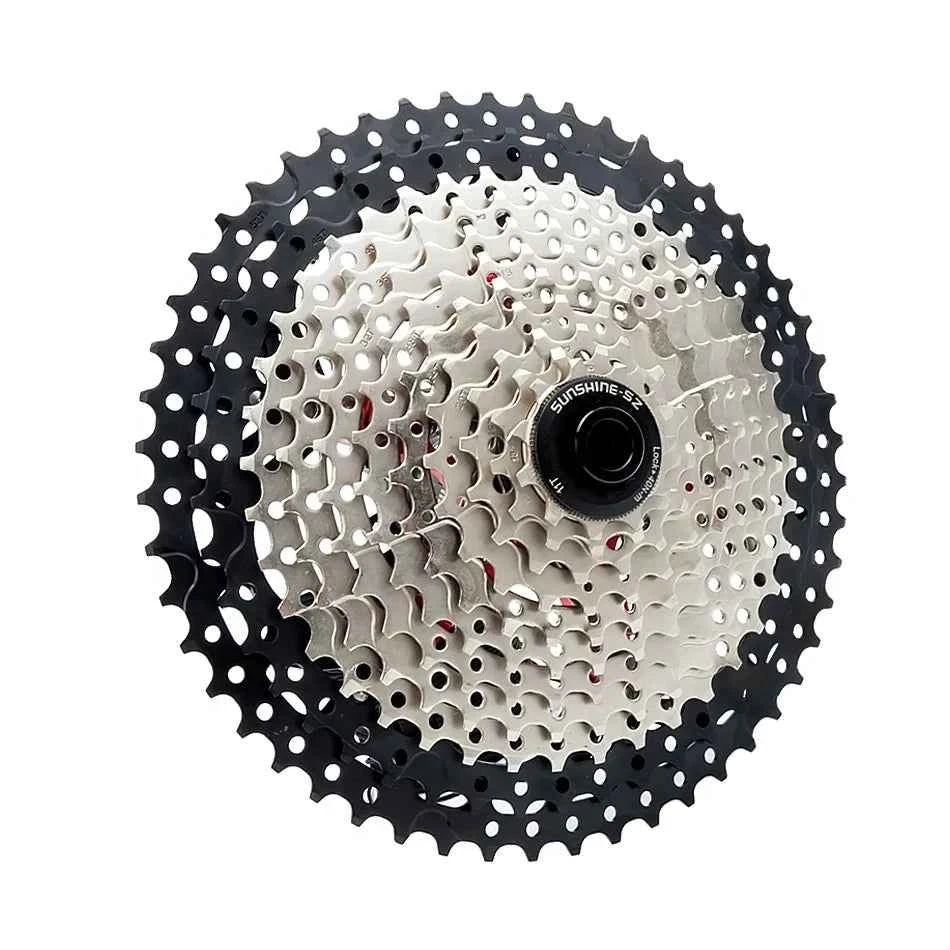 SUNSHINE Bicycle Cassette 8/9/10/11/12Speed Freewheel HG Structure Sprocket 32/36T/40T/42T/46T/50T/52T Flywheel For SHIMANO/SRAM