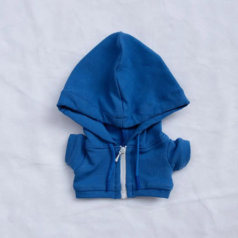 New Multicolor Handmade Hoodies For 10cm Cotton Dolls Fashion Casual Wear Sweatshirt Outfits Cute Dolls Tops Dolls Accessories