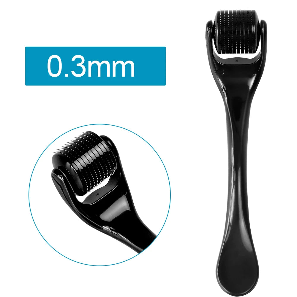 Derma Roller DRS 540 Facial Skin Care Dermaroller Titanium Micro Needle Roller for Hair Regrowth Beard Growth Face Beauty Device