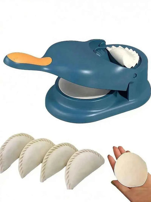 1-piece 2-in-1 Manual Dumpling Maker | Fast Dumpling Press Machine for Kitchen with anti stick design and easy cleaning