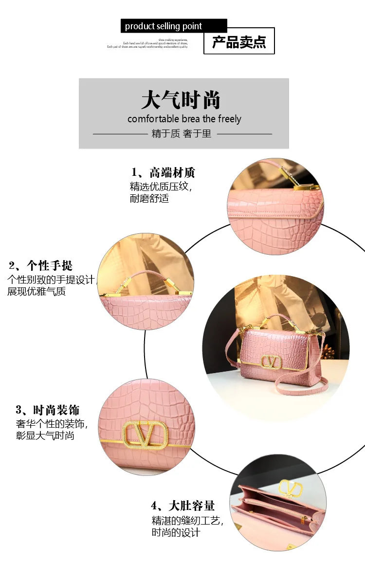 Classic Casual Solid Color Diaper Bags For Ladies Parisian Luxury Tote Bag High-End Crossbody Bag Elegant Fashion Messenger Bag