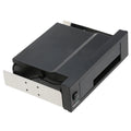Indicator Light Support Hot-swap Internal Single Bay Mobile Rack Enclosure w/ LED for 2.5/3.5inch SATA HDD SSD Fit PC 5.25'' Bay