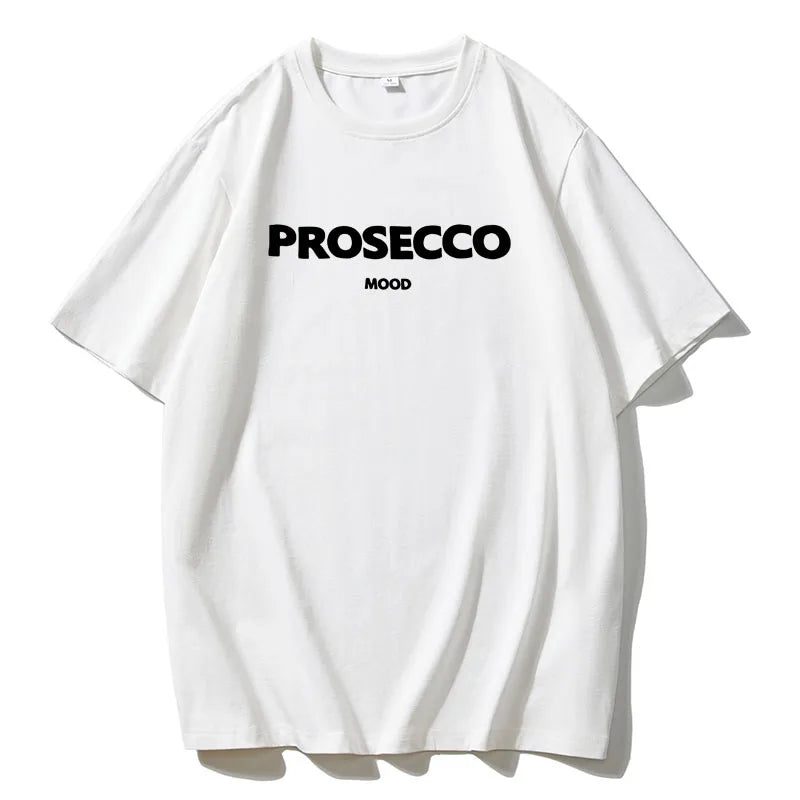 Hirsionsan 100% Cotton Letter Print T Shirt Women 2024 Summer New Basic Vintage Tee Casual Loose Chic O Neck Female Couple Tops