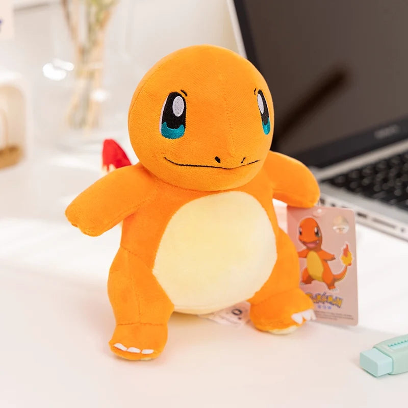 Genuine Pokemon Pikachu Stuffed Doll Cute Cartoon Anime Series Gengar  Eevee Stuffed Doll Kawaii Toys Hobbies Kids Birthday Gift