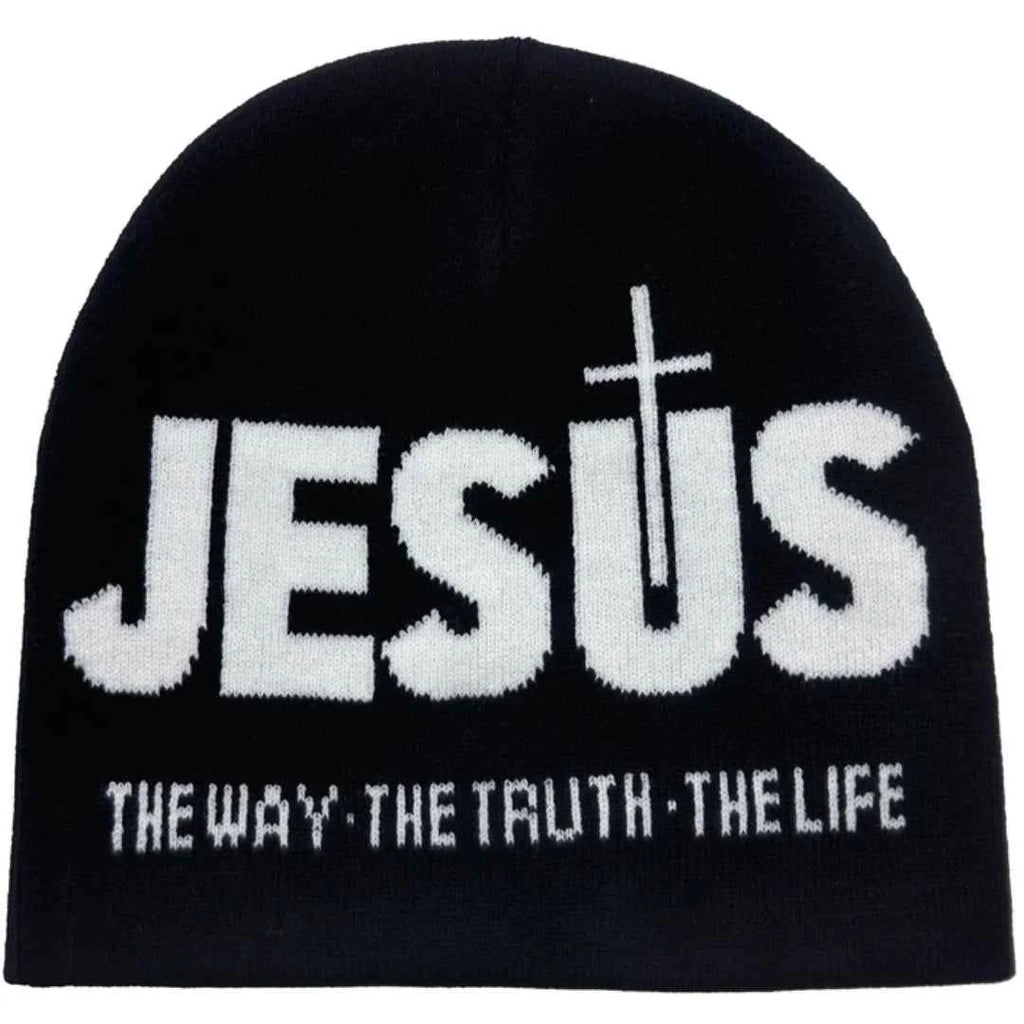 letters knitted hat fall and winter new outdoor travel windproof ear protection multifunctional headset cold cap men and
