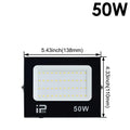 LED Flood Light Spotlight AC220V 100W 200W IP66 Waterproof LED Black Shell Garden Street Gate Wall Floodlights