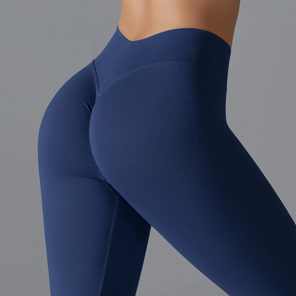 Yoga Leggings Seamless Gym Leggings Women Yoga Pants Sexy High Waist Booty Lifting Leggings Women Running Cycling Fitness Wear