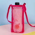 Outdoor Sport Water Bottle Cover Sport Camping Accessories Cup Sleeve Mesh Cup Sleeve Pouch With Strap Cup Accessories