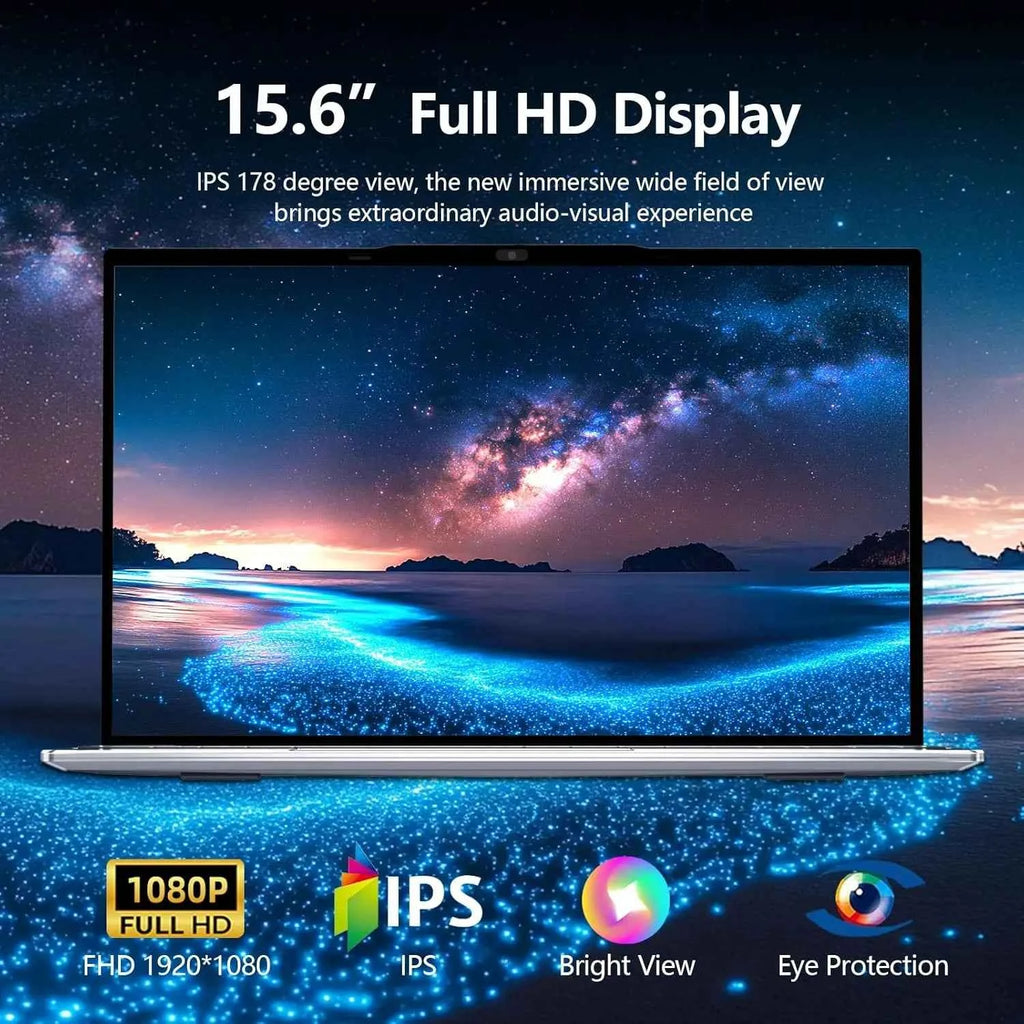 2026 Gaming 15.6"Laptop Intel Core I9 10980HK/i9 9900U Computer 16GB RAM 1TB 2TB 1920*1080 Fingerprint Unlock Backlit Windows 11