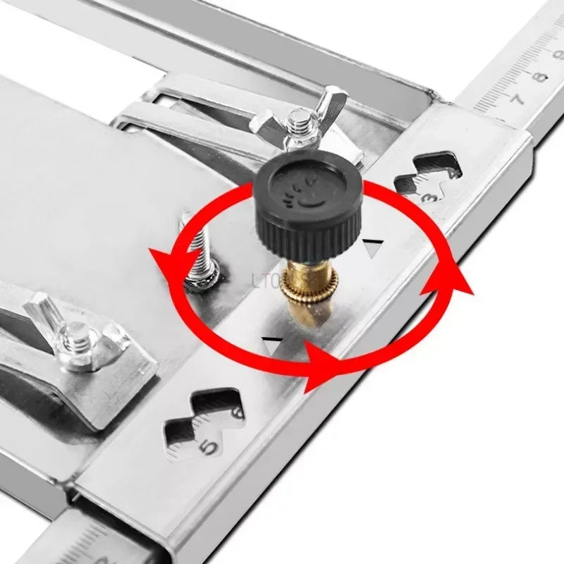 Electricity Circular Saw Trimmer Machine Guide Positioning Cutting Board Tools Woodworking Router Machine Multifunction Tools