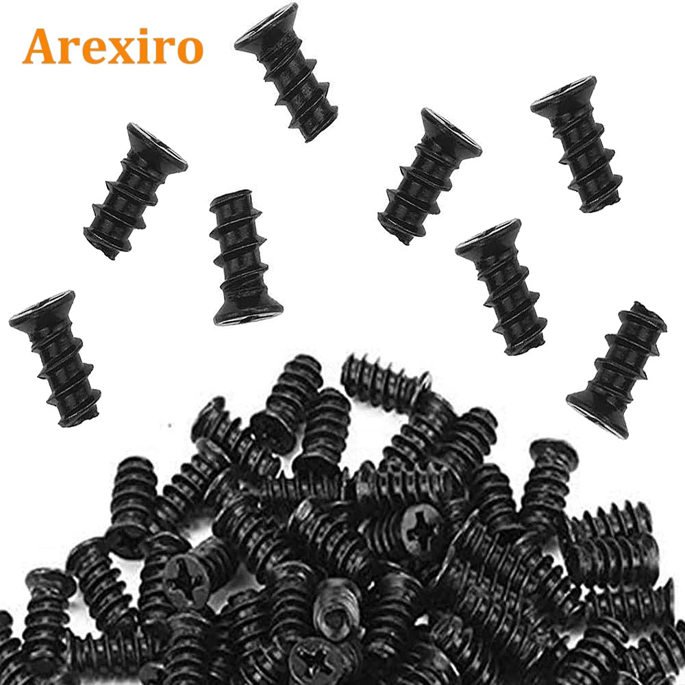 20/30/50/100 PCS Computer Case Fan Screws Black, Fan Screws PC, Fan Screws