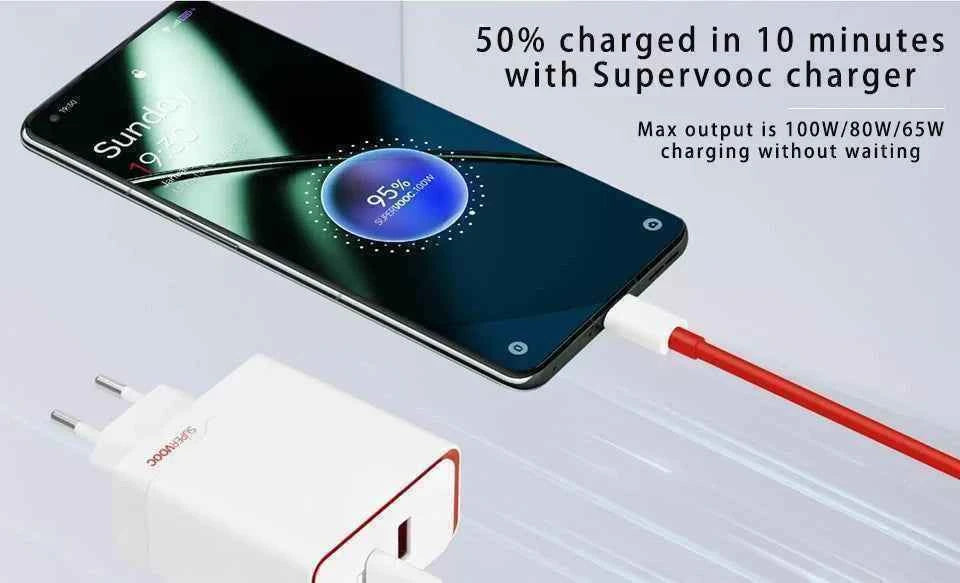 Original Oneplus Cable Supervooc 150w 100w 80w Usb Type C Warp Charge 65w Cables Usbc One Plus 13 13t 12 11 10 Nord 4 N30 SE