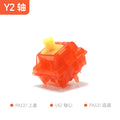 MZ Y2 Switch HIFI 5PIN Linear 32g 40g 48g 53g for Gaming Mechanical Keyboard Accessories Trigger Translucent RGB Hot Swap U5