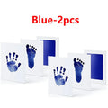 2pc Newborn Baby Handprint Footprint Markers Ink Pads Safe Non-toxic No-Touch Skin Inkless Inkpad Kits Pet Paw Prints Souvenirs