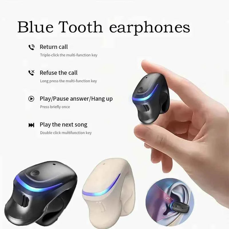 Bone Conduction Bluetooth 5.3 Single-Ear Sport Headset