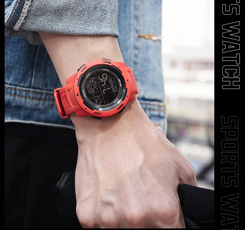 New SMAEL 8105 Watches Camo Strap Military Sport Watch for Men Clock Fashion Digital Wristwatch Waterproof Shockproof Watches