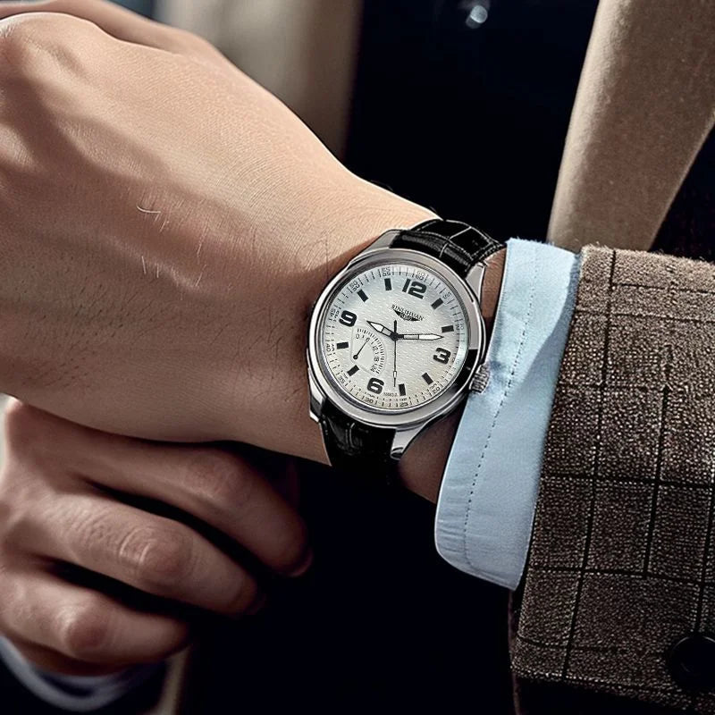 Top Brand Man Wristwatch 2025 New Luxury Business Waterproof Men Watch For Men Quartz Clock Leather Men's Watches reloj Handsome