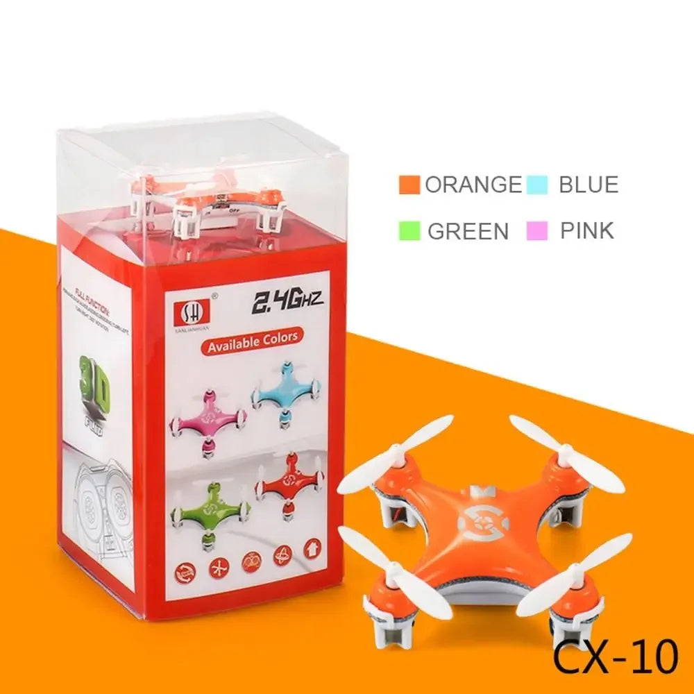 Rechargeable Altitude Hold Helicopter Obstacle Avoidance Remote Control Plane Drone RC Quadcopter