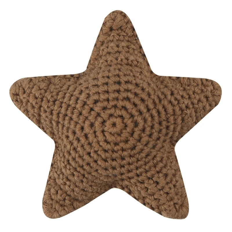 Crochet Animal Baby Pacifier Clip Accessories Handmade Knitted Bunny Teether Beads Newborn Nipple Clip Dummy Soother Holder Toy