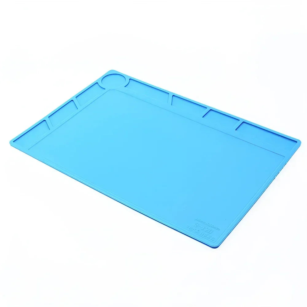 ESD Heat Insulation Soldering Mat Computer Phone Repair Tool Kit Working Silicone Repair Pad Heatresistant Maintenance Tool Kit