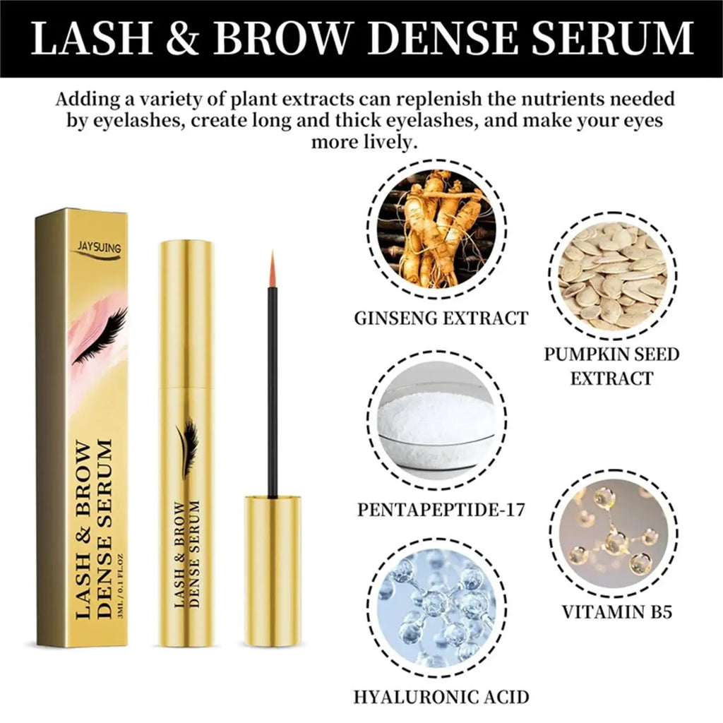 Fast Eyelash Growth Serum 7 Days Natural Eyelash Enhancer Longer Fuller Thicker Curling Lash Treatment Eye Care Products Makeup