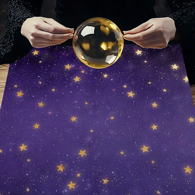 Starry Sky Design Tarot Tablecloth Altar Cloth Tarot Card Reading Home Decor Astrology Countertop Mat Home Decor