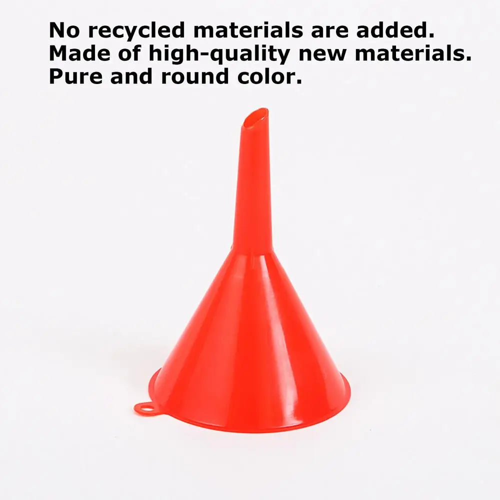 4Pcs Plastic Funnel Set for Car Gasoline Engine Oiling Funnel Auto Home Kitchen Function Portable Engine Oil Funnel tool