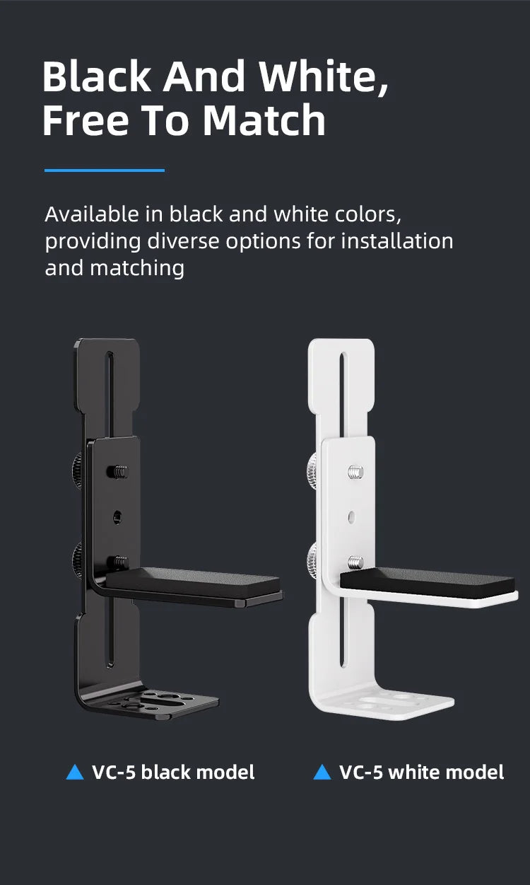TEUCER  GPU Fan Metal Fixed Support Frame Adjustable Height 6-96mm For RTX Graphics Card Bracket
