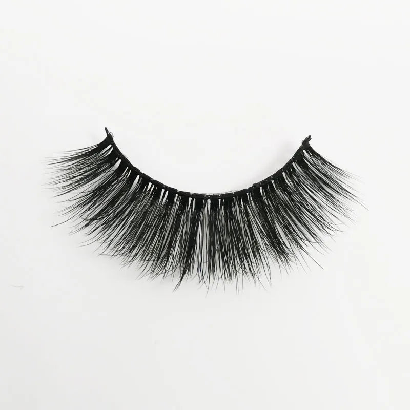 SHIDISHANGPIN 3 pairs 27 styles 3D Faux Mink Hair Soft False Eyelashes Fluffy Wispy Thick Fake Lash Handmade Eyelash Eye Makeup