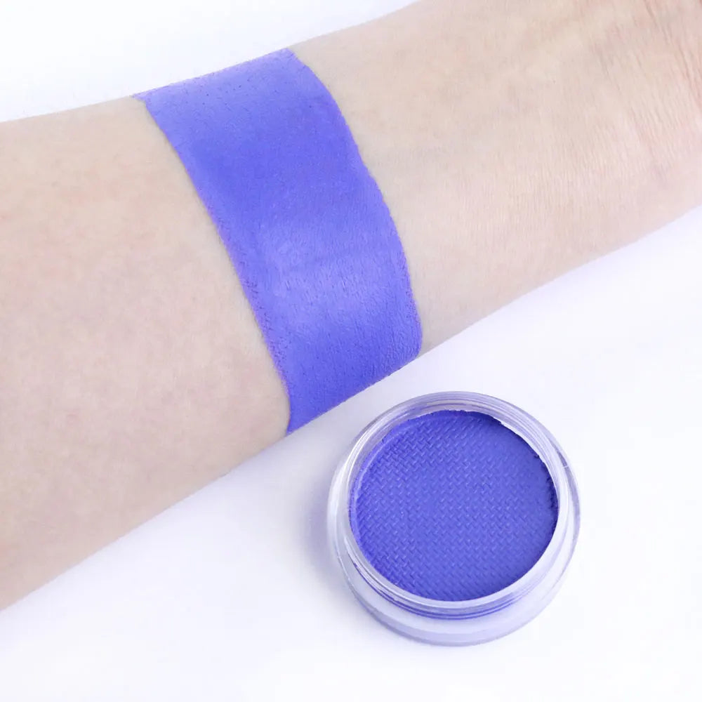 2025New 30g/pc Purple and Blue Water Based Face And Body Painting Non-toxic Professional Makeup Pigment For Halloween Costume
