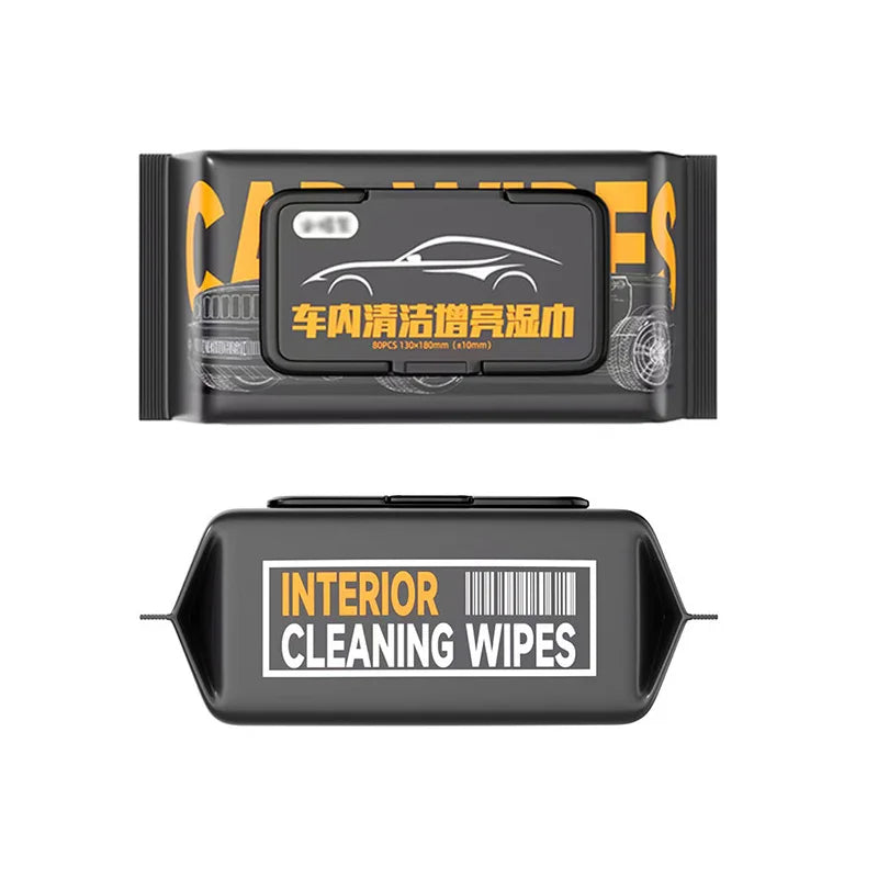 1Pc Color Car Leather Cleaning Wipes – Interior Care & Conditioning