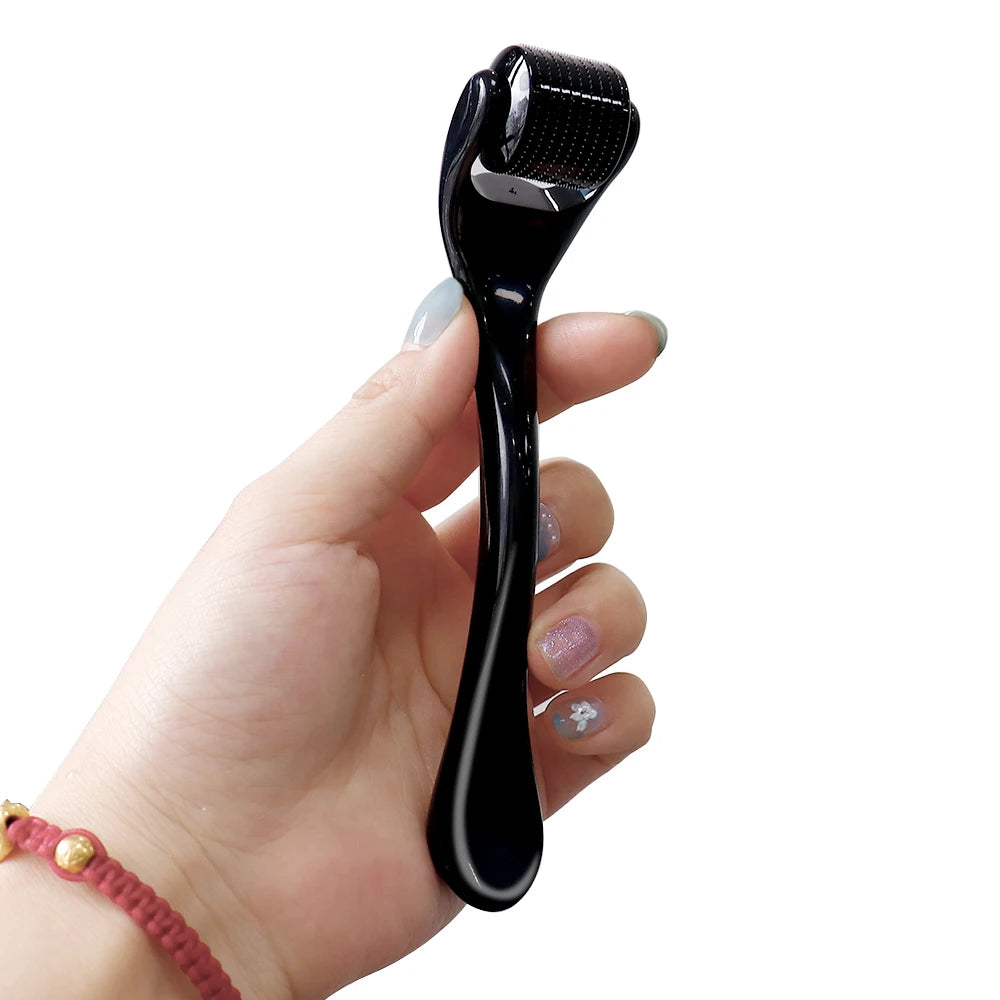 Derma Roller DRS 540 Facial Skin Care Dermaroller Titanium Micro Needle Roller for Hair Regrowth Beard Growth Face Beauty Device