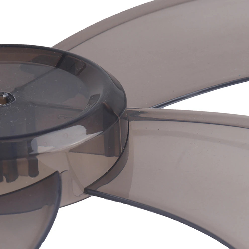 16 Inch Household Plastic Fan Blade Five Leaves With Nut Cover For Pedestal Transparent Table Stand Fanner General Accessories