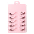 YSDO Half Eyelashes 3/5/10 Half Lashes Soft Natural Cat Eye Lashes Makeup Tool Extension Fluffy Faux Cils maquiagem Half Lashes