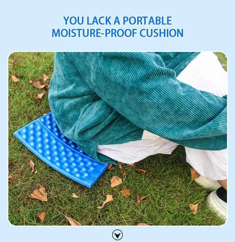 Honeycomb Massage Mat Fold XPE Cushion Outdoor Hiking Camping Training Park Foldable Pillow Picnic Sitting Moisture-proof Pad