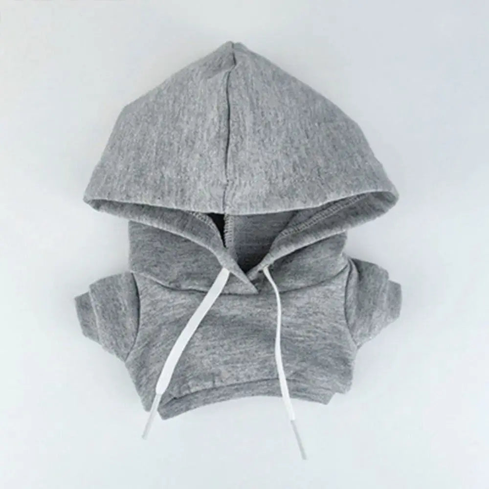 New Multicolor Handmade Hoodies For 10cm Cotton Dolls Fashion Casual Wear Sweatshirt Outfits Cute Dolls Tops Dolls Accessories