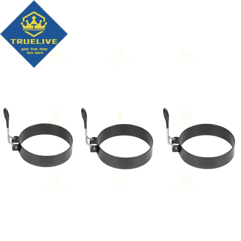 5/3/1PCS Stainless Steel Egg Cooking Rings Thickened Pancake Mold For Frying Eggs Non-Stick Frying Egg Maker Molds Kitchen Tools